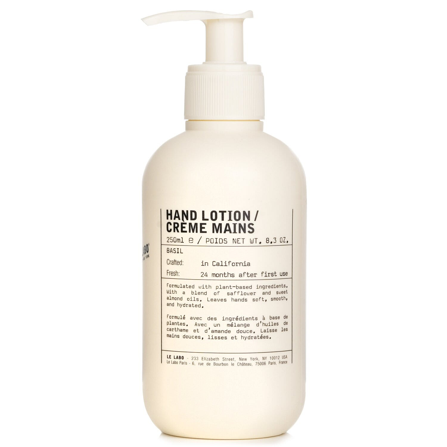 Le Labo Basil Hand Lotion 250 밀리리터