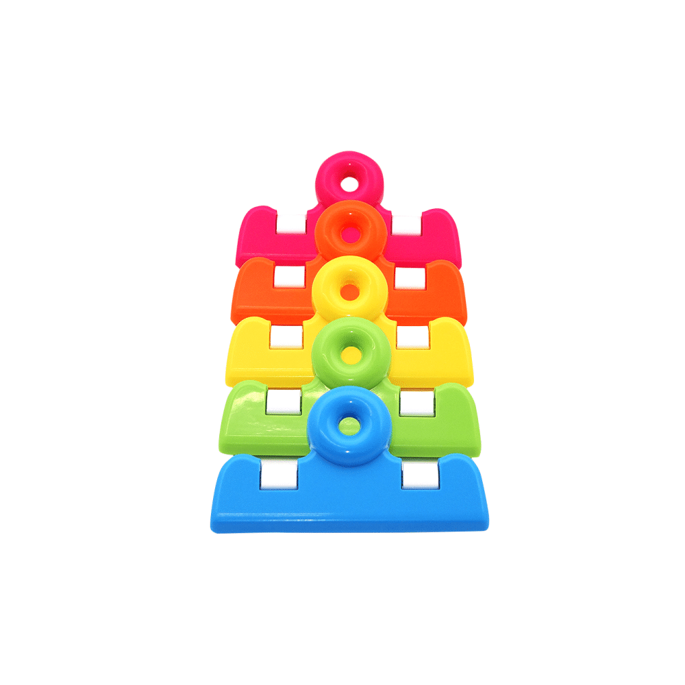 Seiei Rainbow Seal Clip Set of 5p