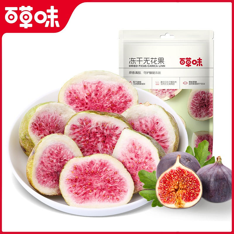 Dried fig snacks with a variety of herbs, freeze-dried fruits 25 그램