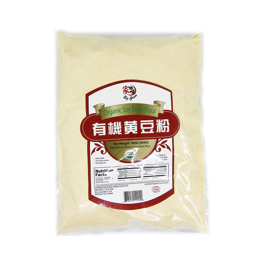 Organic Soy Bean Flour 1 lb