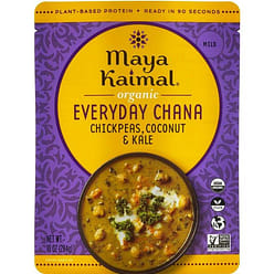 Maya Kaimal Organic Everyday Chana - Chickpeas + Coconut + Kale, 10 oz pouch 10 oz