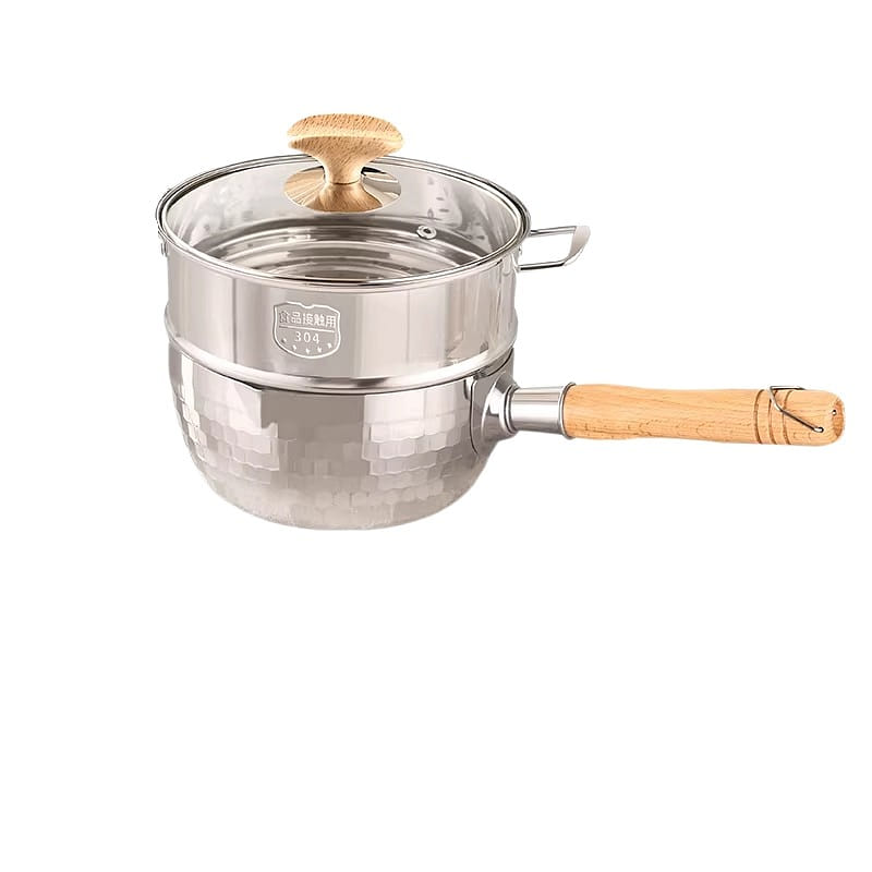 316 Food-Grade Stainless Steel Pot 304 Steamer*1 1251 g