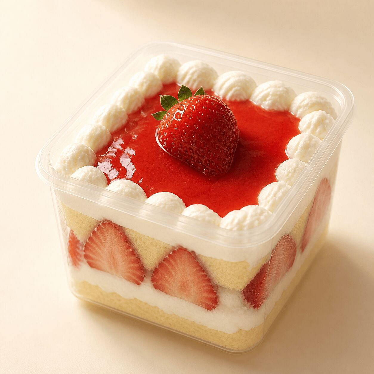 Strawberry Cake Box 1 count