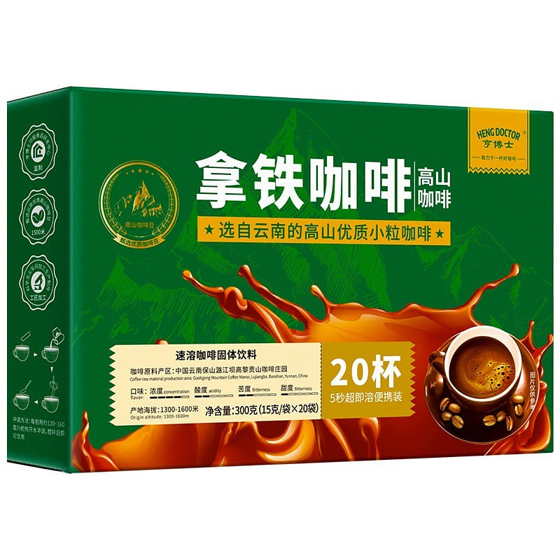 Natural instant coffee powder stick (15g*20 bags) 300 グラム