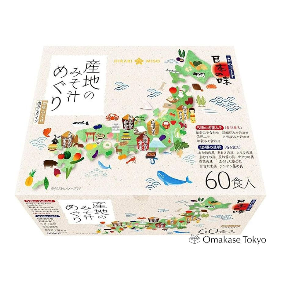 Hikari 味噌湯產地巡遊 60meals 1480 克