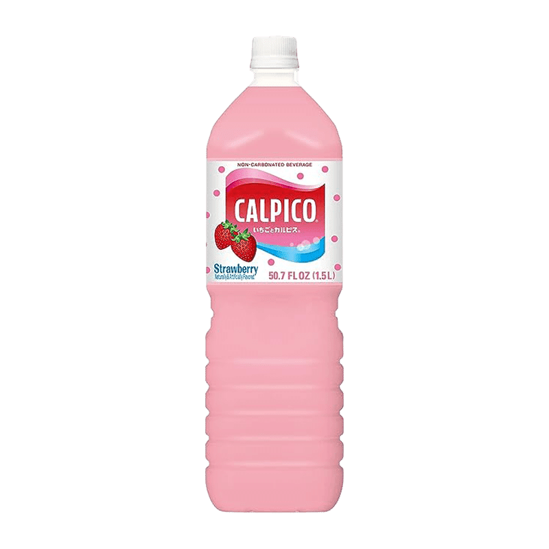 [Calpico] Non-Carbonated Strawberry Drink - 50.7oz 1 병