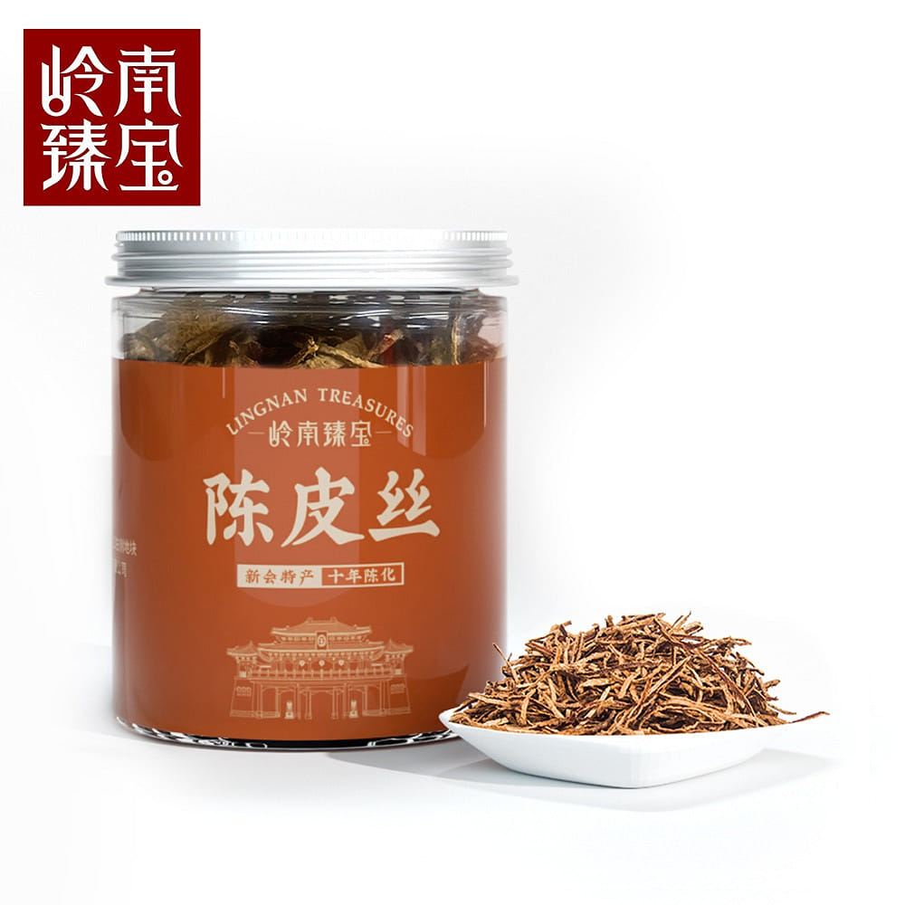 Shredded Xinhui Chenpi Tangerine Peel 10 Years 80 그램