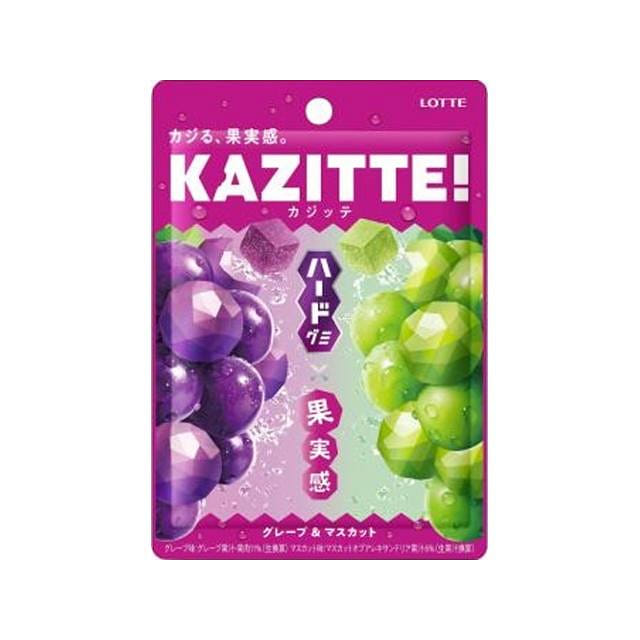 LOTTE Juicy & Soft Gummies Grape Muscat 80g 1 each