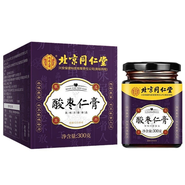 百年医仁 酸枣仁膏　[3個セット] 北京同仁堂酸枣仁膏安神助眠改善失眠300g - Weee!