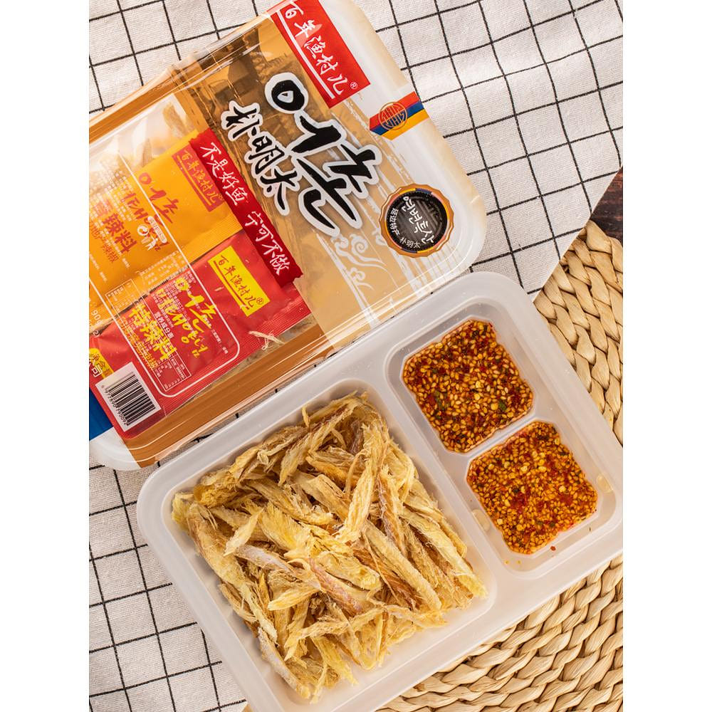 Mingtai Fish Silk Yanbian Specialty Snack 90 g