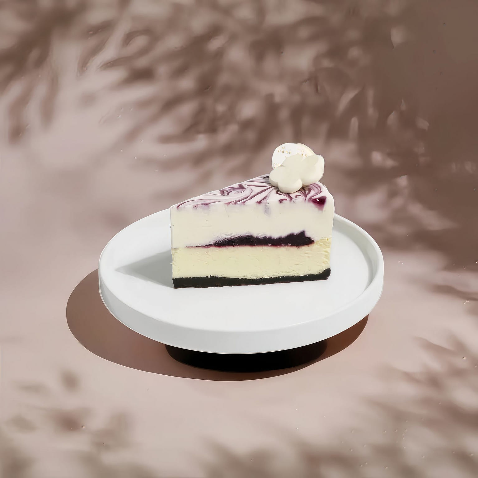 Tarta de queso doble con arándanos 1 unidad
