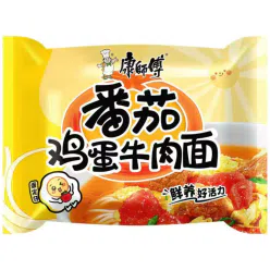 Master Kong instant noodles classic tomato egg beef flavor 115*1 bag 115 g