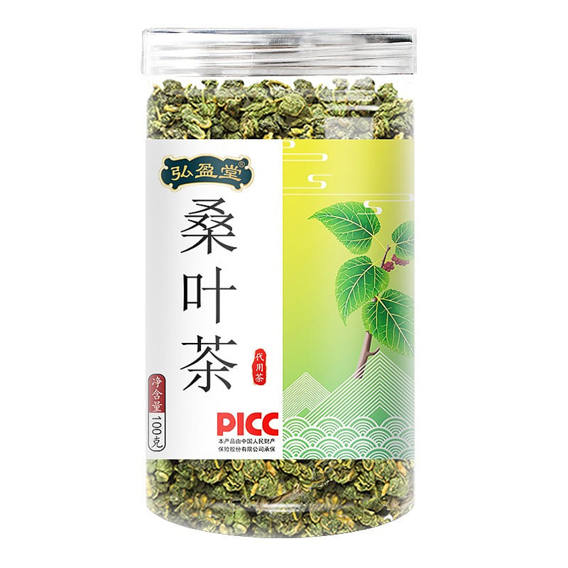 Hongyingtang Mulberry leaf tea reduces blood sugar by 100g/ bottle 100 그램