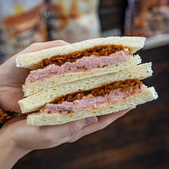 Taro & Yam Sandwich w Pork Floss & Special Mayo 1 each