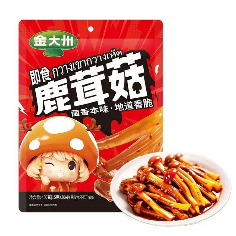 Jin Dazhou Spicy Deer Antler Mushrooms15g*10 bags 150 g
