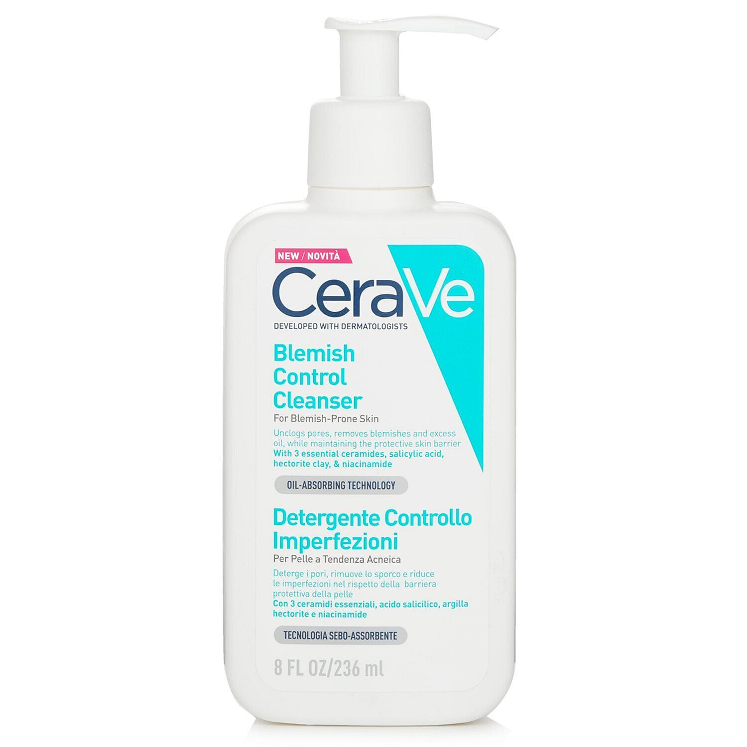 CeraVe Anti-Acne Cleansing Gel 236ml/8oz 236 ml