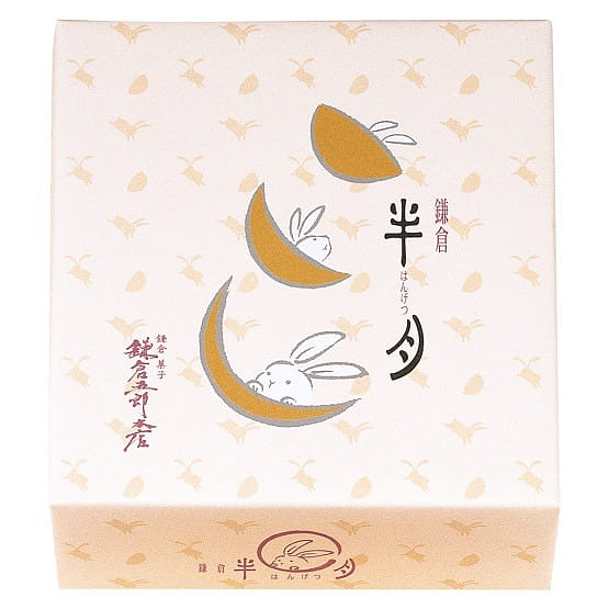 KAMAKURA GORO Half Moon Waffles Matcha Red Bean Flavor Set 10 pcs 1 케이스