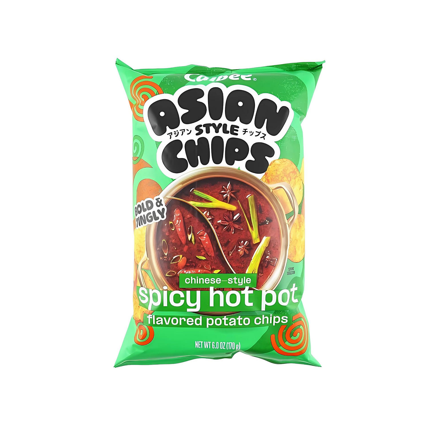 Calbee Asian Chips Spicy Hot Pot (6oz) (Japan) 1 each