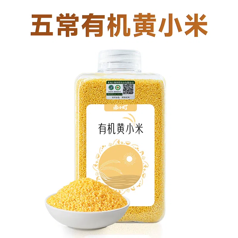 Organic yellow millet of the five constants 450g 450 g