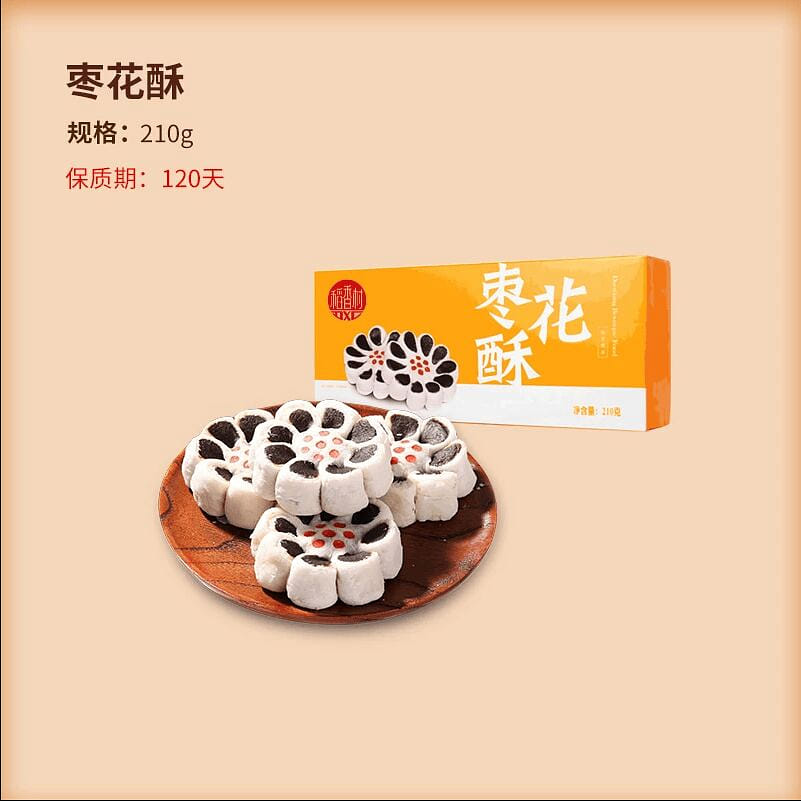 Daoxiangcun Jujube Flower Pastry 210g 210 g