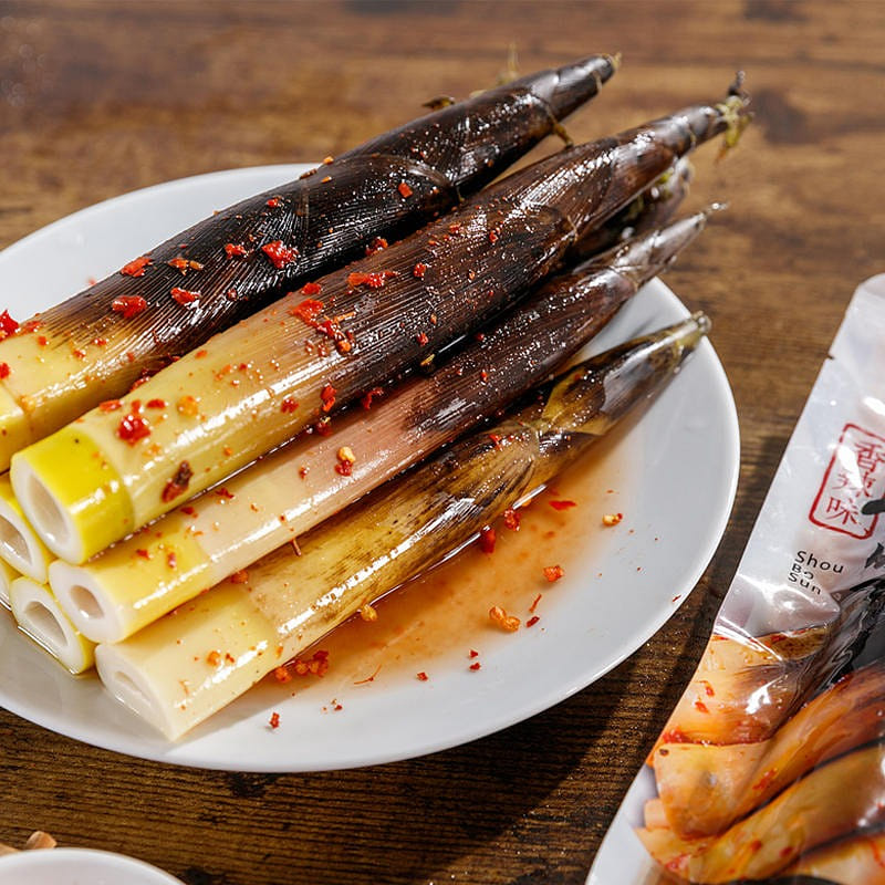 [1 package] Taoziyuan hand-peeled bamboo shoots are spicy 230 그램