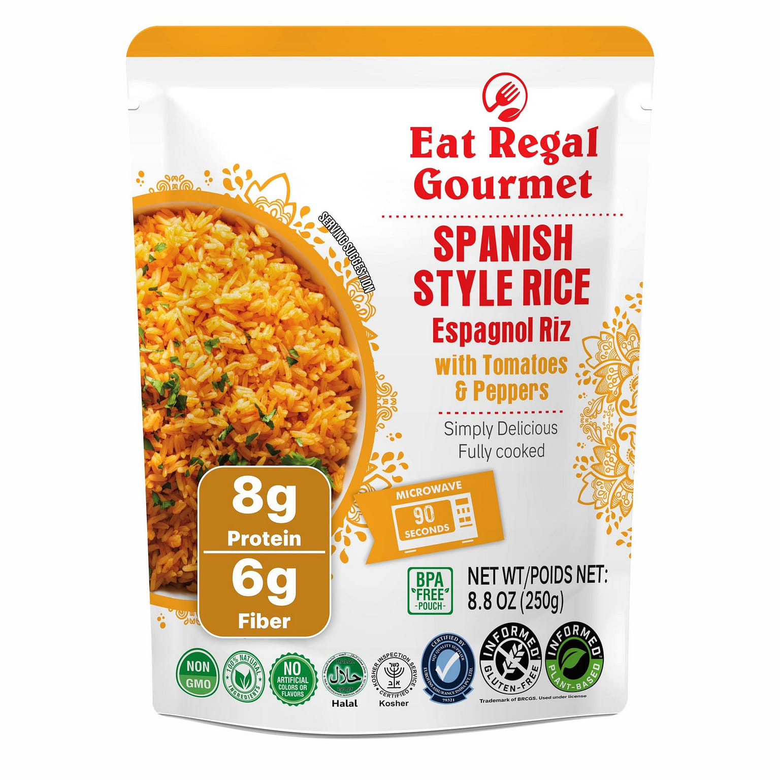 Eat Regal 番茄甜椒西班牙米饭 8.8 盎司