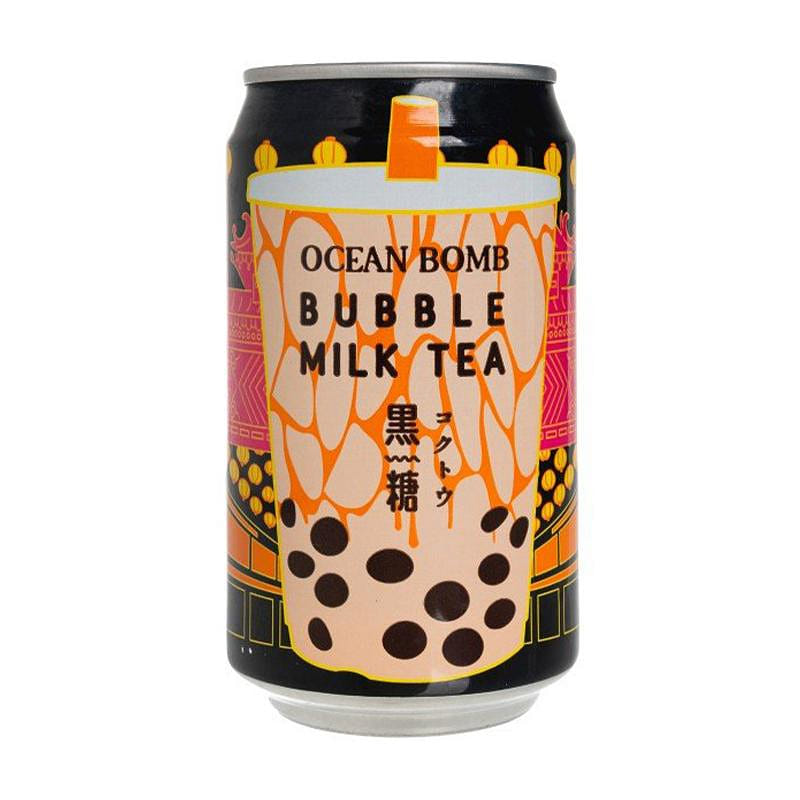 Bubble Milk Tea Drink Brown Sugar Flavor 315 밀리리터