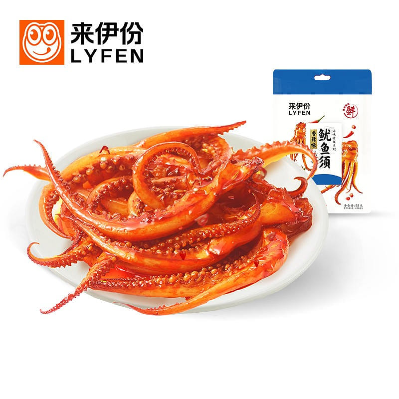 When you come to spicy squid, you must open the bag and eat it 136 그램