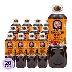 Bulldog Tonkatsu Sauce (Vegetable&Fruit Sauce) 500 ml*20 pack