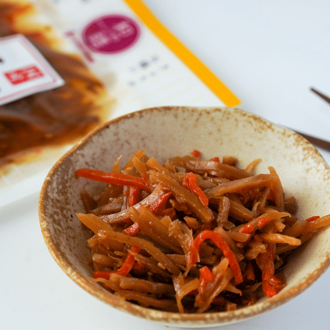 Burdock and Carrot Kinpira 90 그램