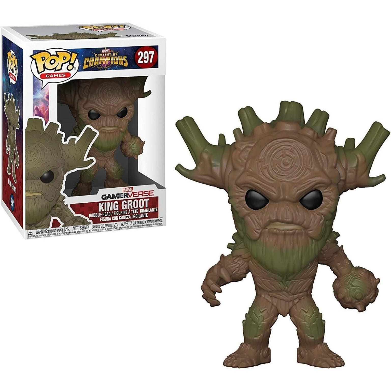 Funko Pop! Games: Marvel - Contest of Champions - King Groot Collectible Figure 1 อัน