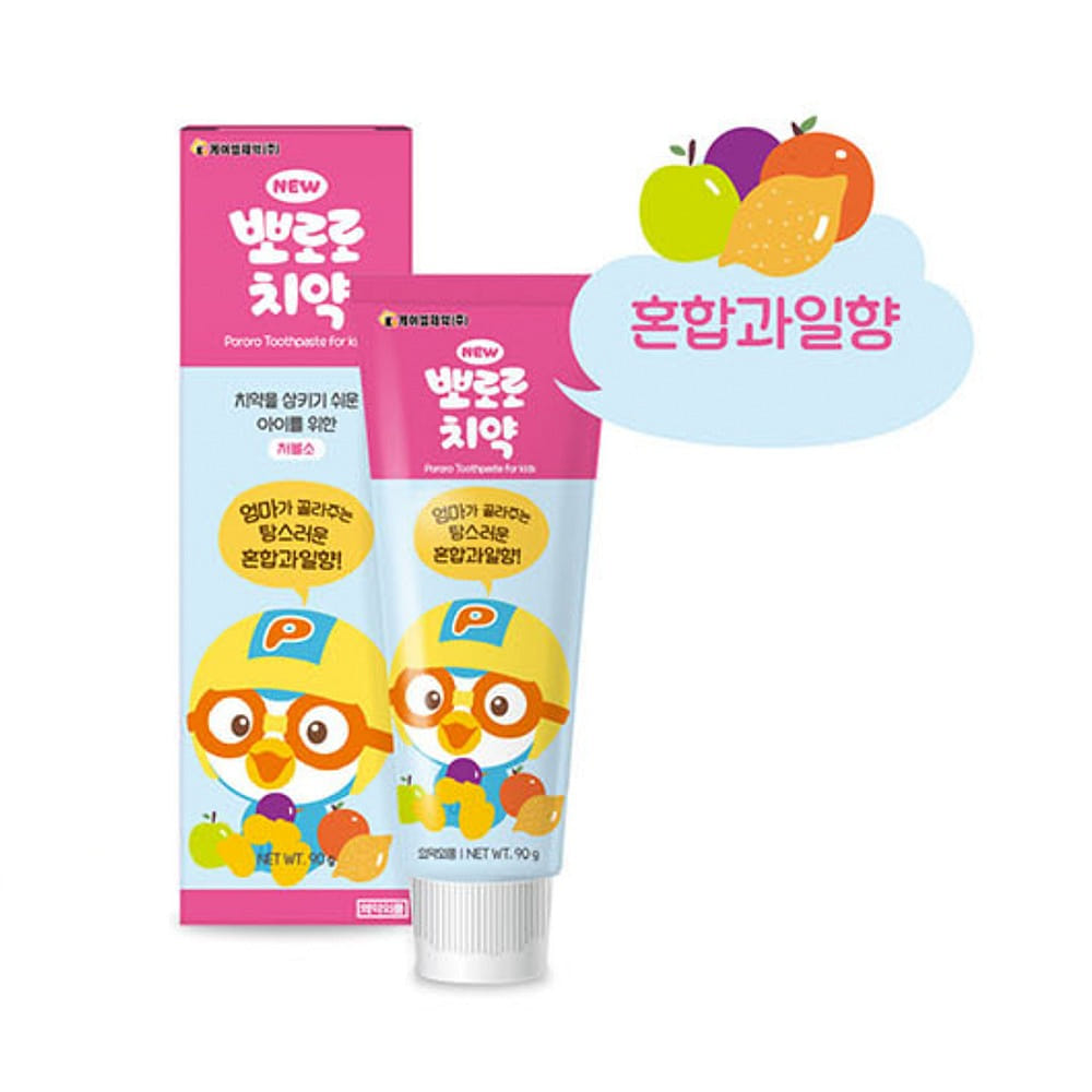 Kid Low-Fluoride Toothpaste with Fruits Flavor 90 グラム