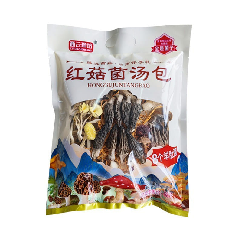 云南特产 红菇菌汤包 干货菌菇汤料包炖鸡煲汤 120 克