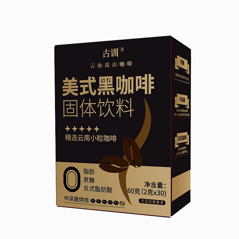 Guxun Yunnan black coffee 1bag 60 g