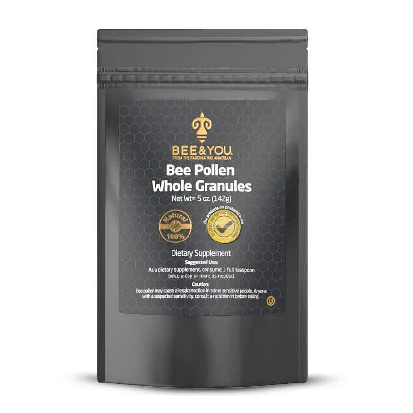 Natural Bee Pollen Granules 5 온스