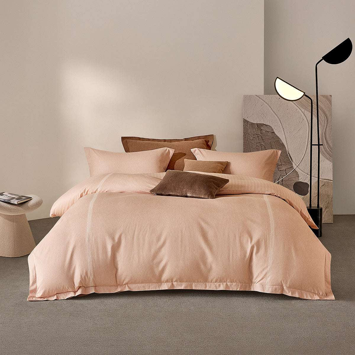 Serenity Dream Orange / Quilt Cover / Queen 1 개