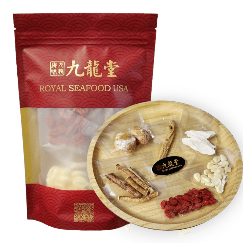 Royal Seafood USA Premium Hairy Fig/Dried Dioscorea soup mix 2-3 Serving 1 カウント