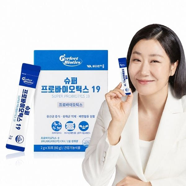 슈퍼 프로바이오틱스 19 생유산균 60 그램
