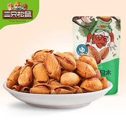 Three Squirrels  Hand peeled Sannis Snack Nuts Roasted Daily Dried fruit Sannis 120 g