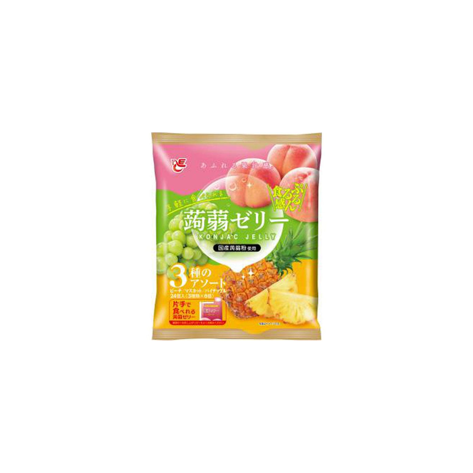 ACE Konjac Jelly Black 24PC 480g(16.9oz) 1 개