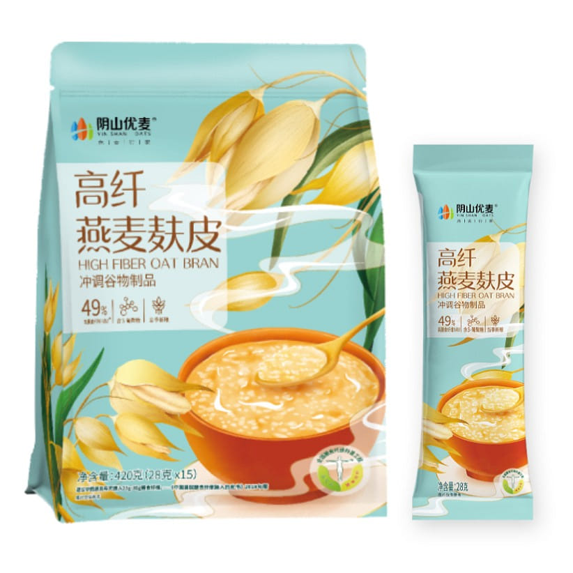 Yinshan Youmai High dietary Fiber Oat Bran 420 g