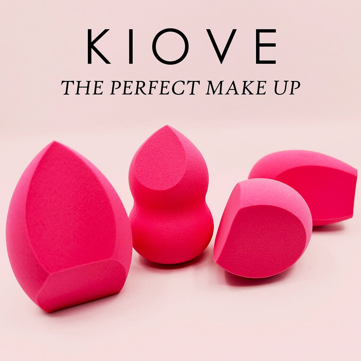 All-Purpose Professional Makeup Sponge (4 Shapes) 1 박스