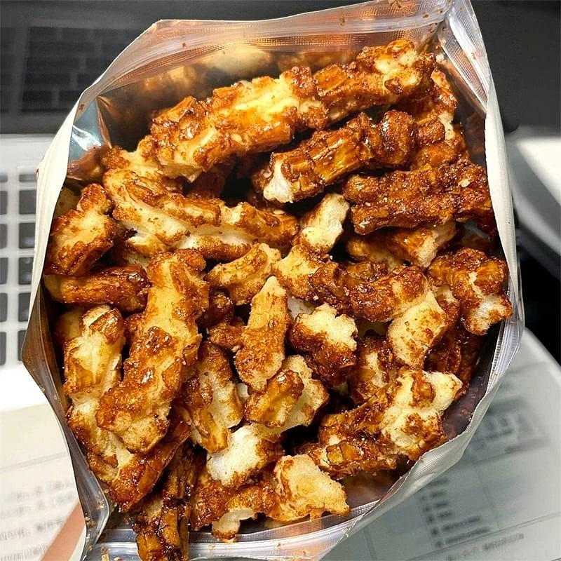 Rice cake strips/dried rice cakes, 98g*2 packs 196 g