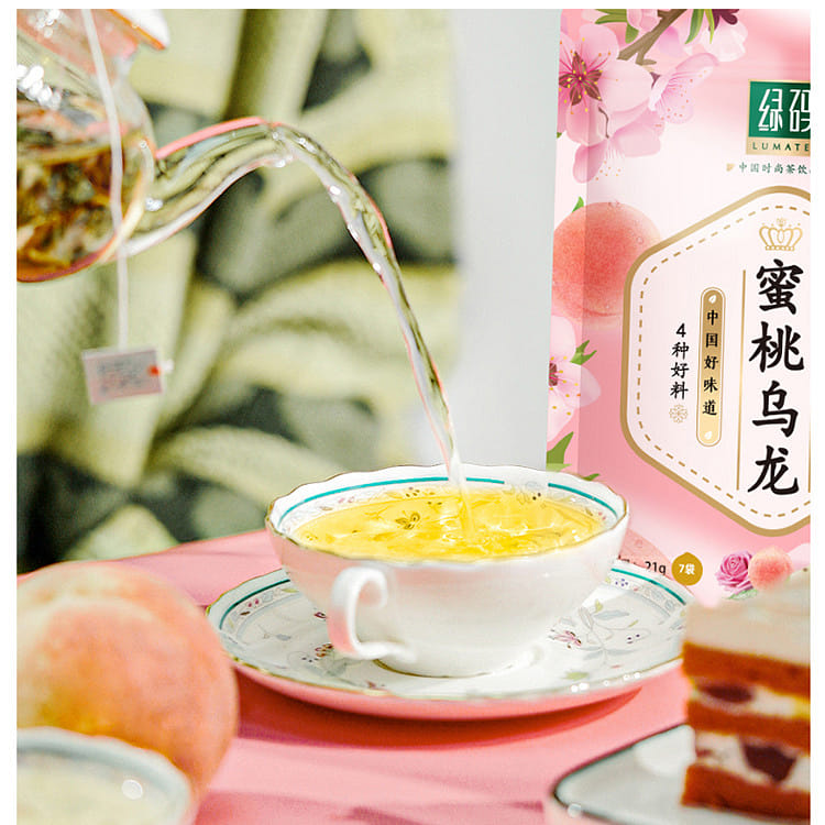 Honey Peach Oolong Tea 15 Tea Bags 15 개입