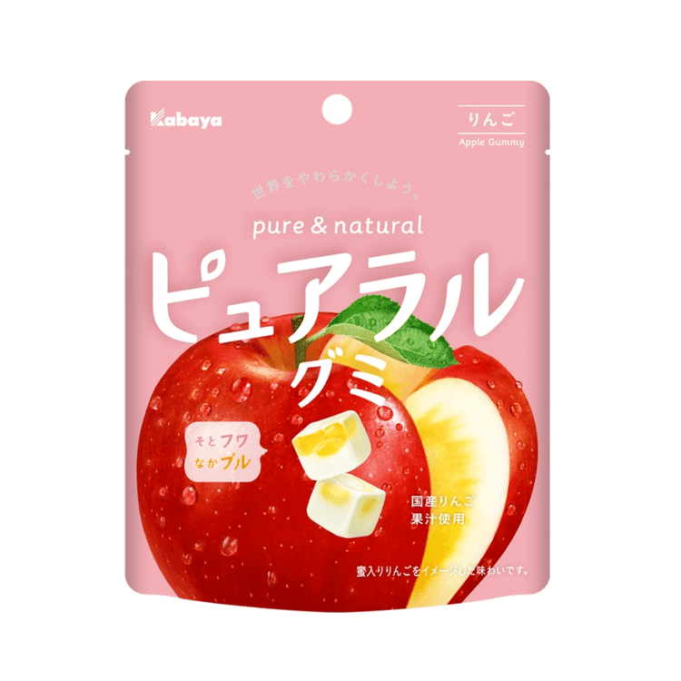 Get KABAYA Aomori Apple Juice-filled Soft Candy 58g Delivered