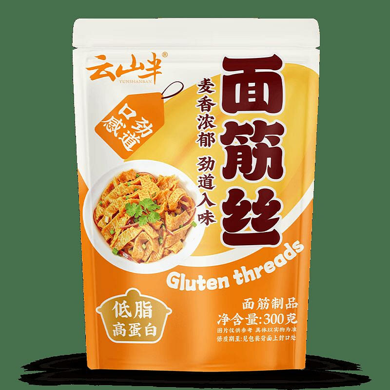 Yunshanban Gluten Strips  Dried Low-Fat Hot Pot 300 g
