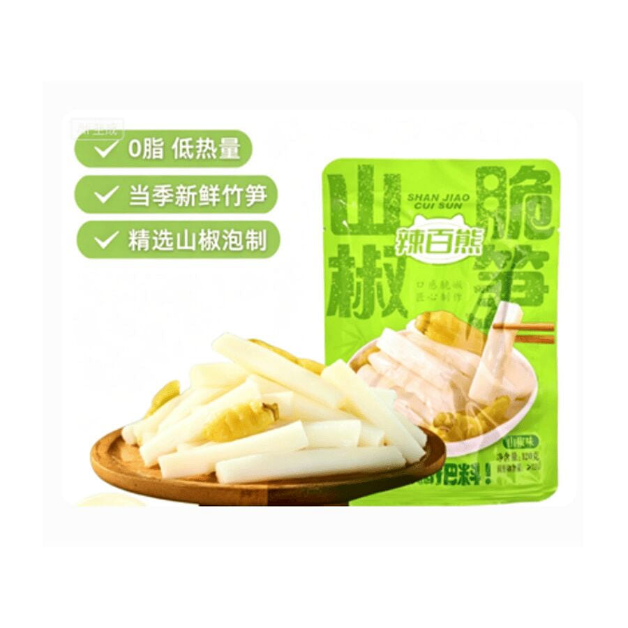 120g*1 bag of crispy bamboo shoots with mountain p 120 g