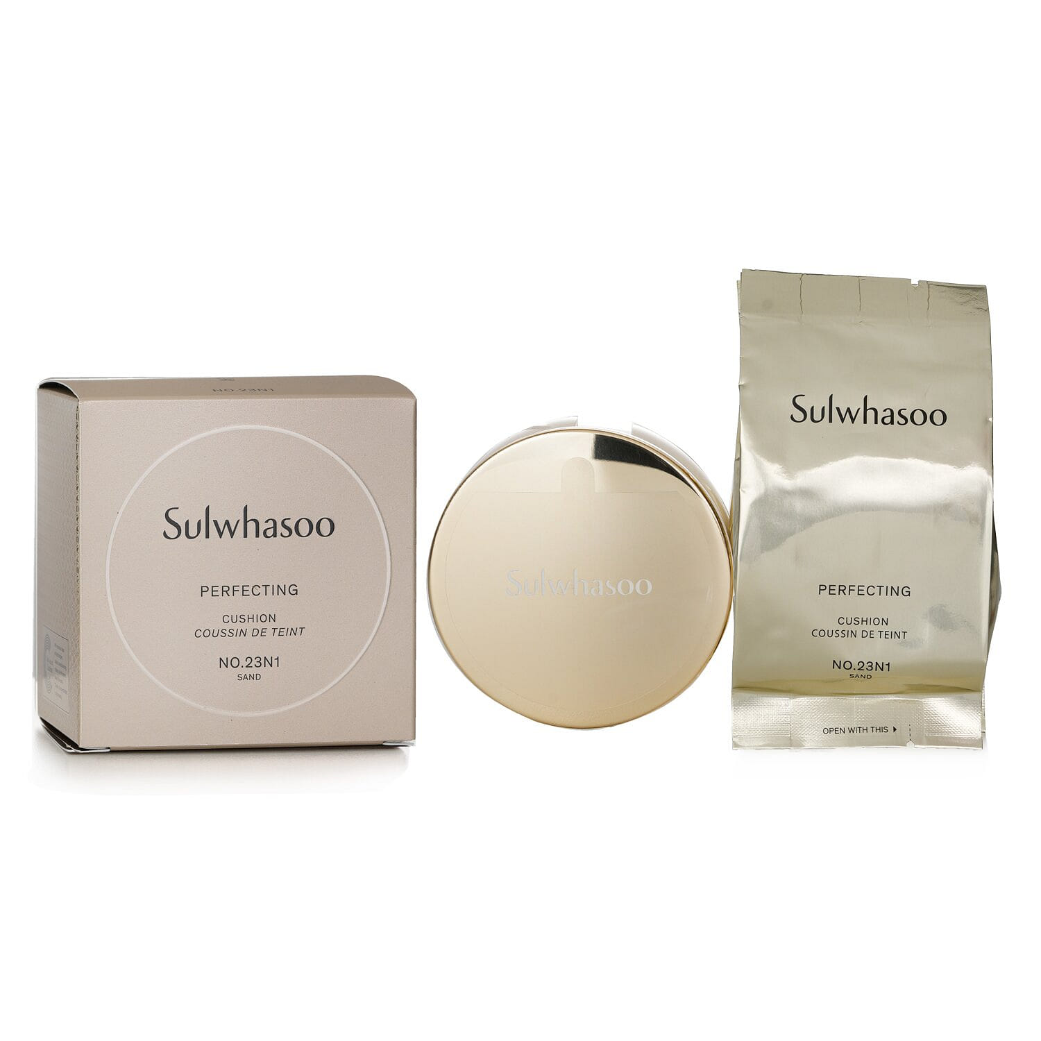 Sulwhasoo Perfecting Cushion - # No.23N1 Sand 15g x2pcs 15 그램