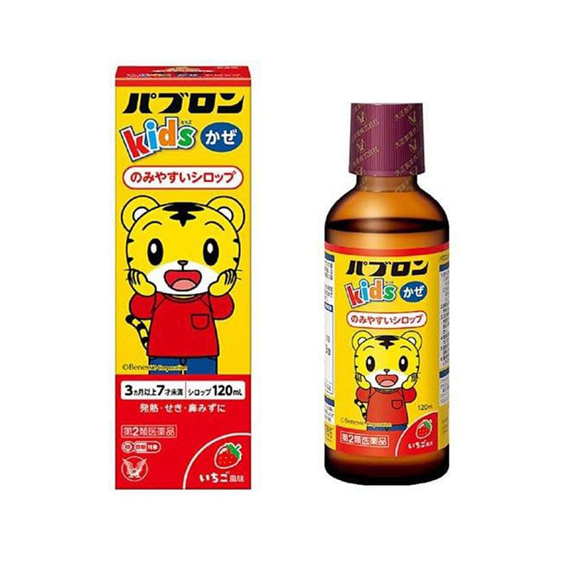 TAISHO Children's Cold Syrup Strawberry 120ml 1 개