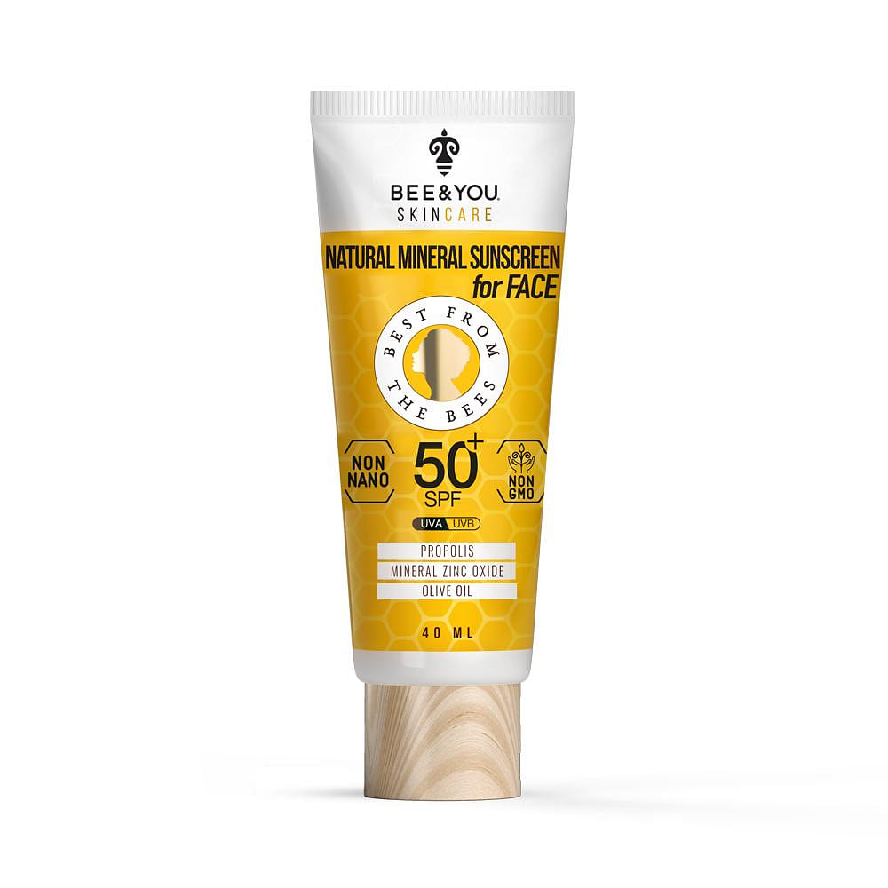 Mineral Natural Sunscreen for Face 40 밀리리터